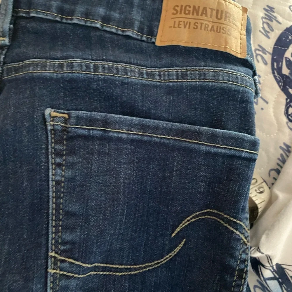 Levi's Blue Straight Jeans Classic Indigo - Picture 6 of 11